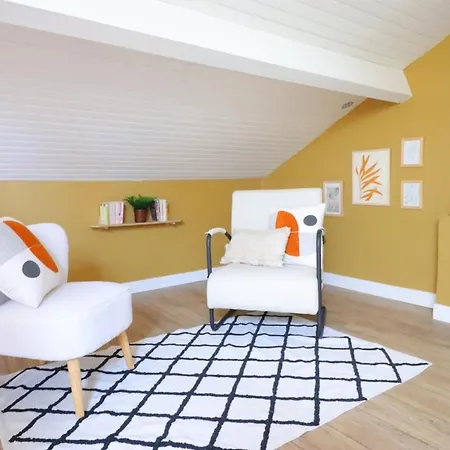 Le Boho - T2 Mezzanine With Air Conditioning * Bergerac